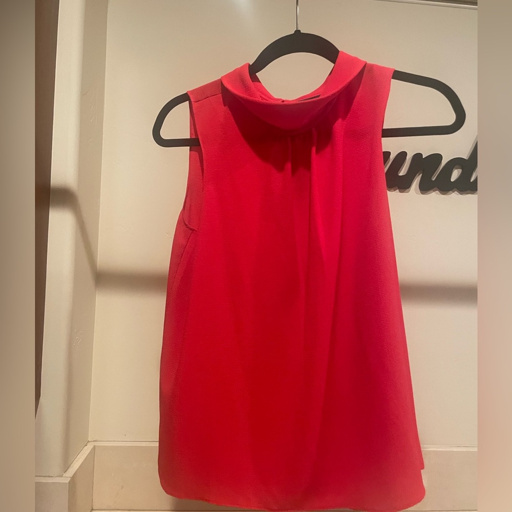 Red blouse